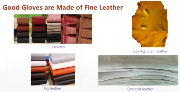 Good Gloves are Made of Fine Leather