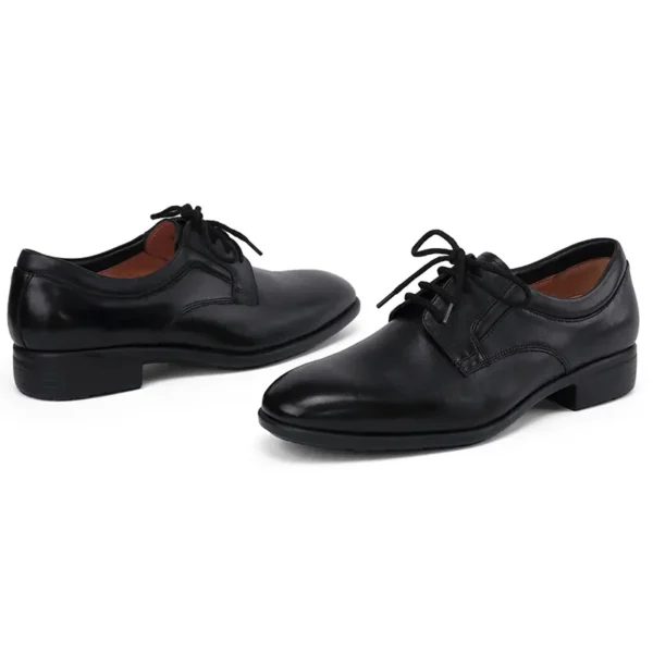New Men Model Shoes Youth Business British Black Casual Leather Shoes Formal Leather Shoes