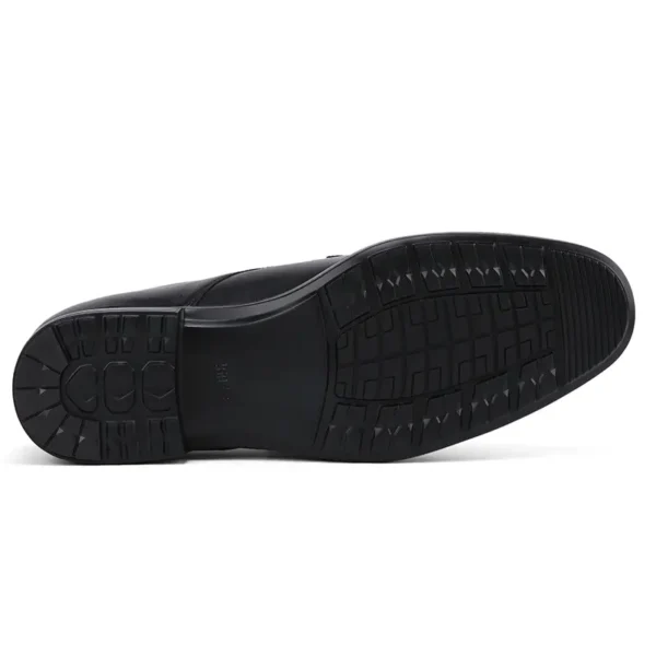 Youth Business British Black Casual Leather Shoes Formal Leather Shoes