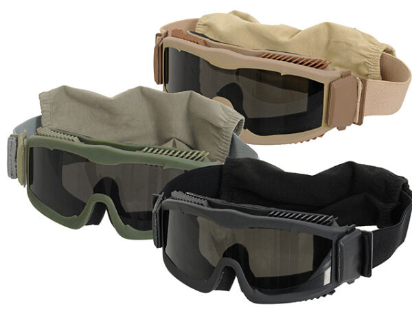 outdoor sports military tactical googles for cs ballistic safety 3